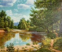 Природа лес 