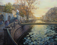 Банковский мост вечер