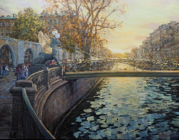 Банковский мост вечер
