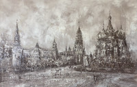 Москва сепия 