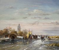 Голландия зимние катания 