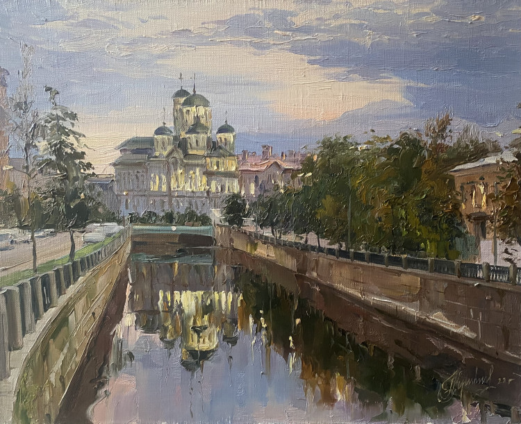 Вид на Свято-Иоанновский монастырь